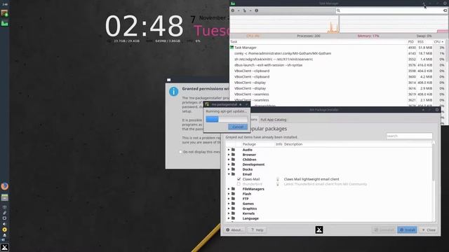 MX Linux 17 Beta 1 смотреть онлайн