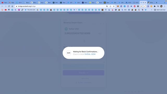 Hướng dẫn sử dụng cầu chuyển đổi EcoBridge chuyển token mạng BSC sang mạng Ecoball và mua ECO смотреть онлайн