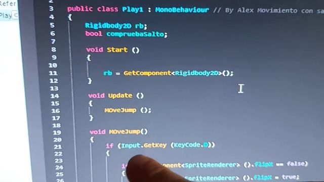 Unity salto animacion 2D con detector de suelo смотреть онлайн