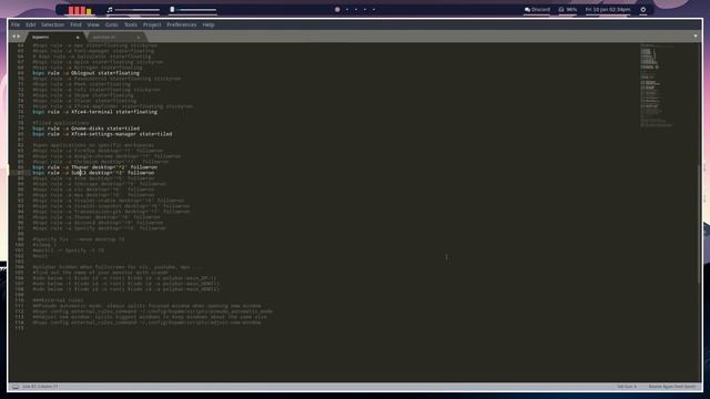 Hefftor Edition - bspwm Assign Apps to Workspaces (E04) смотреть онлайн