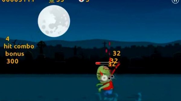 App test 79: Zombie Blood - Tap Tap Shooter (Android) gameplay