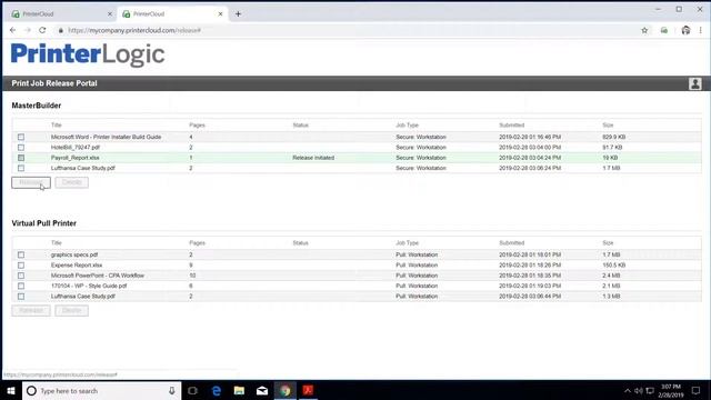 Pull Printing смотреть онлайн