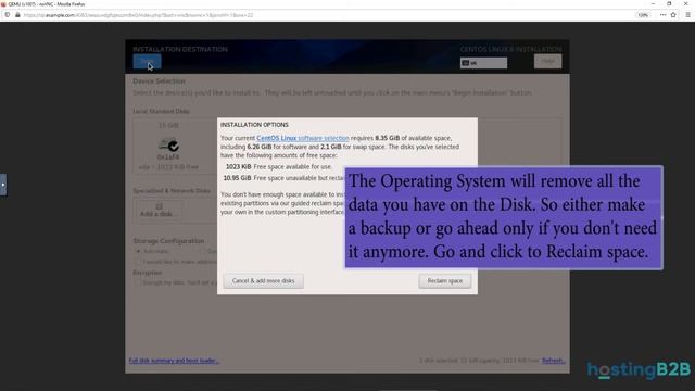 How to Manually Install or Reinstall an OS, Using Virtualizor for Customized Installation HOSTINGB2 смотреть онлайн