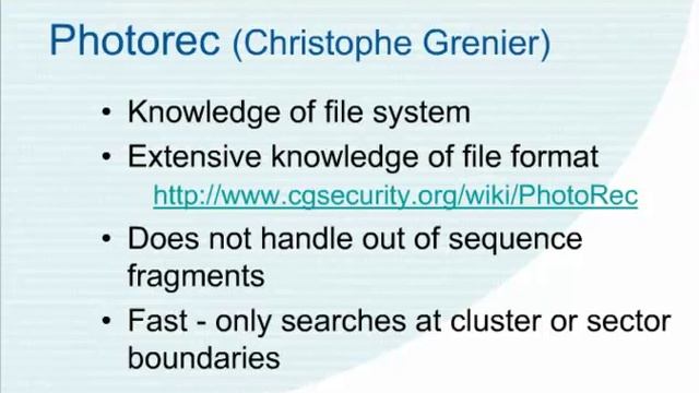 An introduction to file carving - Mike Wilkinson смотреть онлайн