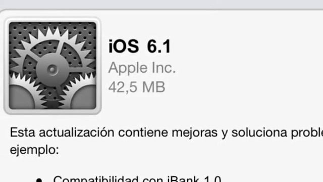 Actualización iphone iOS 6.1 www.iphone5.es смотреть онлайн