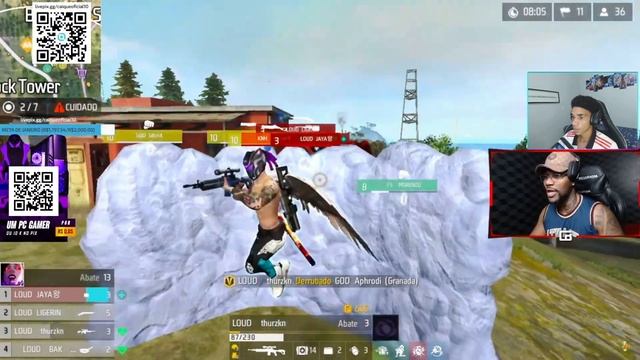 NOISE TREINANDO PRA FINAL DA CPN! LOS CORRIGINDO ERROS! MUITA BALA! FREE FIRE смотреть онлайн