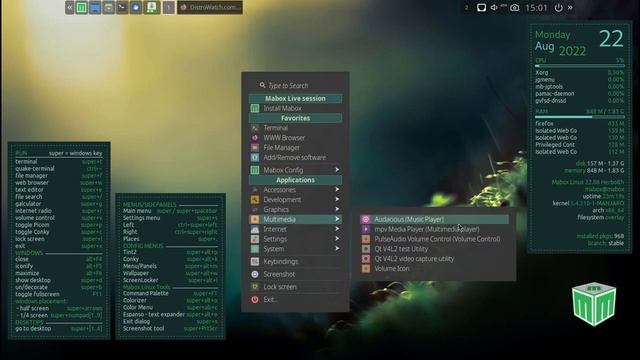 Mabox Linux Review | Linux 2022 Review | Best Linux Distro 2022 | Beautiful Linux Distro 2022 смотреть онлайн