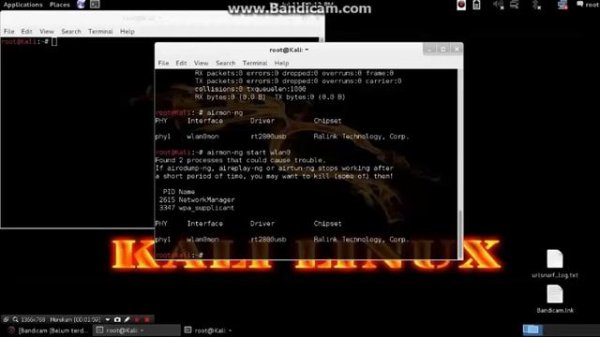 fix airodump ng mon0 not working kali linux