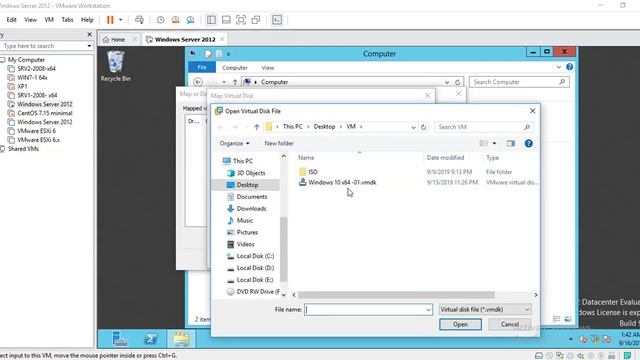 9- First step to virtualization VMware workstation (Export to OVF + Map virtual disk + Uninstall) смотреть онлайн
