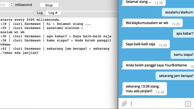 Simple Telegram Bot - with Carik Engine смотреть онлайн