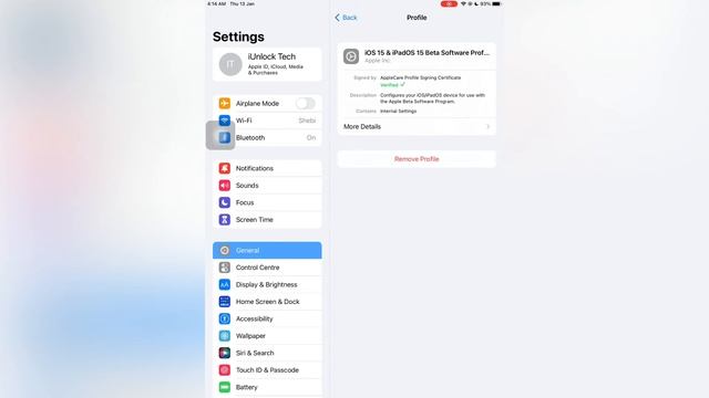 How To Remove & Uninstall Beta Profile From iPhone & iPad Beta iOS 15.3 смотреть онлайн