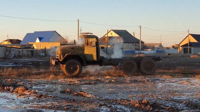 Испытание Зил131 после установки дизеля д245💪