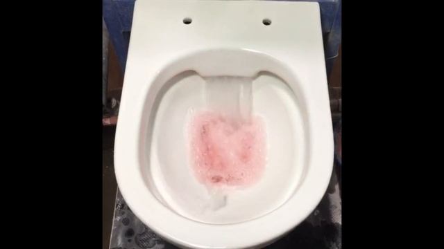 Тест омывания чаши унитазов Abber №2. смотреть онлайн