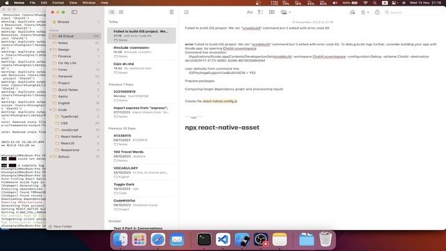 Fix failed to build iOS project. We ran xcodebuild command but it exited with error code 65 смотреть онлайн