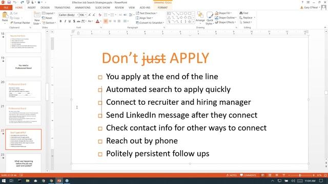 Career Readiness Workshop: Effective Job Search Strategy смотреть онлайн