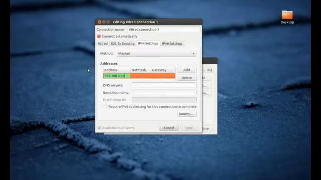 How to change to a static IP in Ubuntu смотреть онлайн