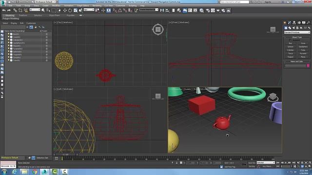 3ds Max 02-01 J Viewport Navigation Controls 2D Pan Zoom Mode смотреть онлайн