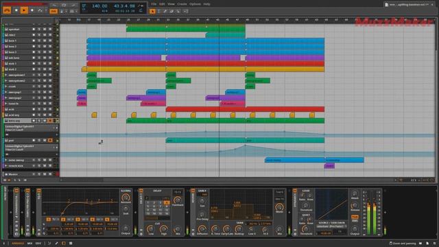 Uplifting Trance Basslines Bitwig Template Vol. 1 смотреть онлайн