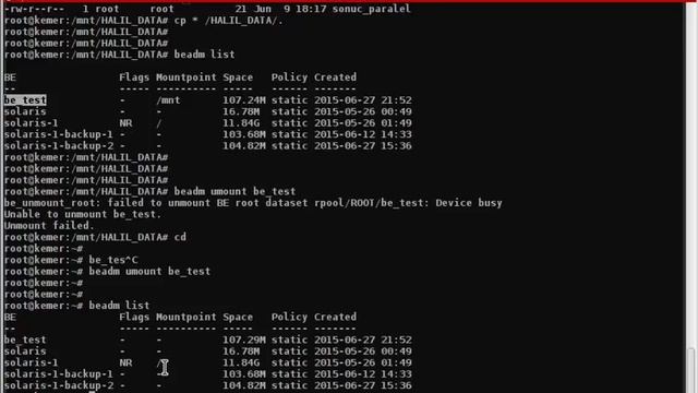 Solaris 11 Boot Environment смотреть онлайн