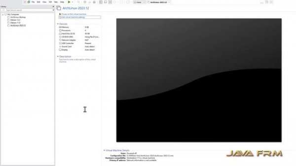 Arch Linux 2023 Installation on VMWare Workstation 17.5 with VMWare Tools - Shared Folder, Clipboar