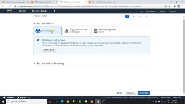 AWS IAM Users Group Role Policy | Identity and Access Management | Create User, group, policy rol смотреть онлайн