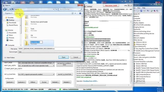 Read eMMC DUMP Exclude USER DATA With EasyJtag Plus смотреть онлайн