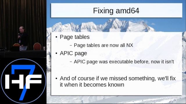 Hackfest 2015: Mike Larkin presented "Kernel W^X Improvements In OpenBSD" смотреть онлайн