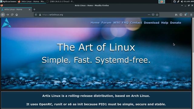 Hablando de Artix Linux Xfce Runit! смотреть онлайн