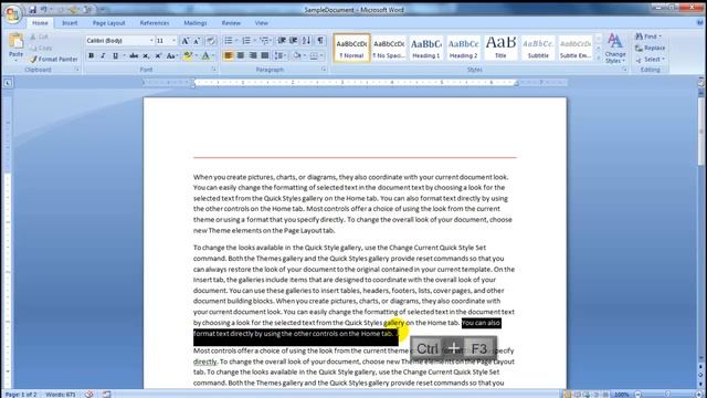 Using the SPIKE command to Cut and Paste non-contiguous content in Word смотреть онлайн