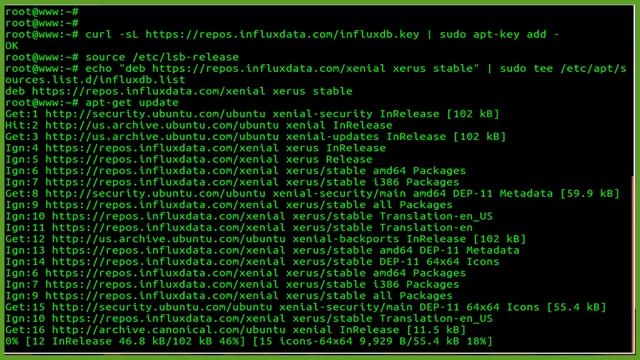 How To install InfluxDB on Ubuntu 16.04 xenial xerus смотреть онлайн