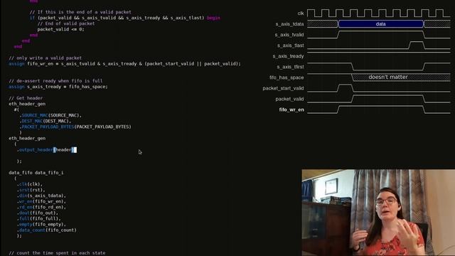 Handling Ethernet FIFO overflows in SystemVerilog! How to keep packets intact above line rate! смотреть онлайн