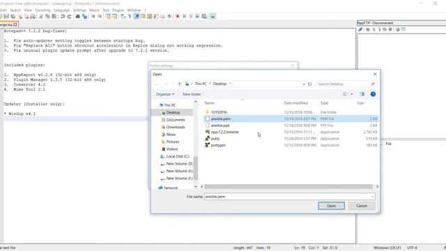 Connect Notepad++ to AWS EC2 смотреть онлайн