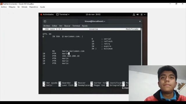 Instalación de Red Hat Enterprise Linux Server y configuración de DHCP, DNS, SAMBA, WEBMIN смотреть онлайн