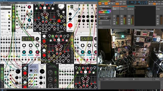 VCV Rack + DIY Modular + Bitwig (Adventures in Synthesis) смотреть онлайн