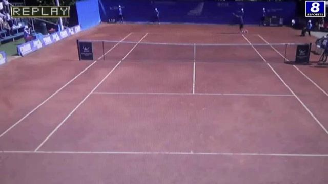 Gastão Elias v Horacio Zeballos - Mestre 2016 - Final (Set 1) смотреть онлайн