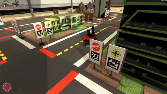 A ROS/ROS2 Multi-robot Simulator for Autonomous Vehicles смотреть онлайн