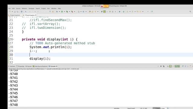 Java in Tamil - Recursion Addition of N Numbers, Factorial Programs - Muthuramalingam - Payilagam смотреть онлайн