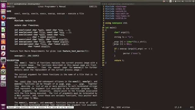 A Tutorial on Fork and execvp in C++ смотреть онлайн