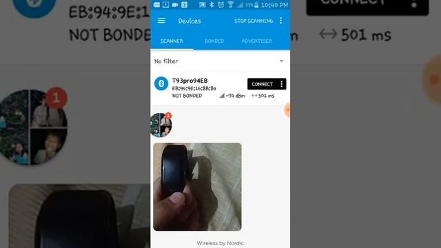 AF Hydro Smart Fitness Band doesn't connect on NRF Connect Application смотреть онлайн