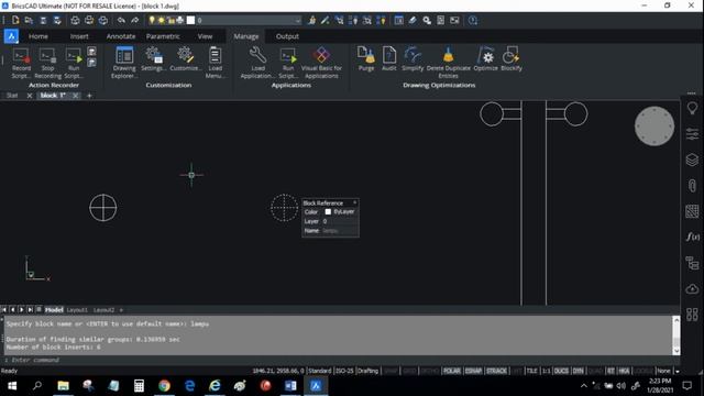 BricsCAD - membuat block otomatis dengan Blockify смотреть онлайн