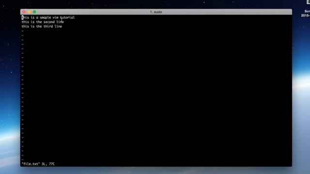 Part -1 | Vim Tutorial | How to create, read, open, edit, update, save, undo and quit a file смотреть онлайн