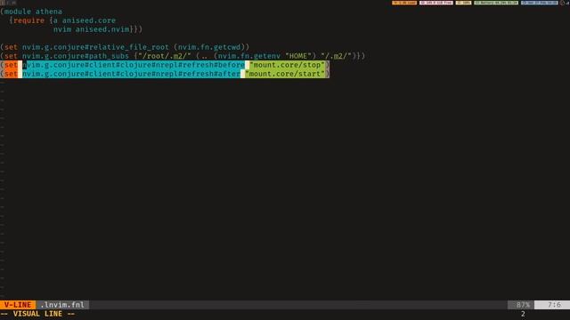 How I use Conjure and Neovim to interact with Clojure (and more!) смотреть онлайн