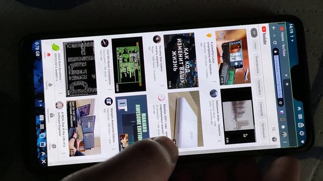 Postmarketos i3wm on Oneplus 6. Mobile phone running pure Linux. смотреть онлайн