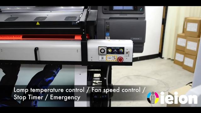 IEION Digital Printer dryer for HP Latex Printer смотреть онлайн