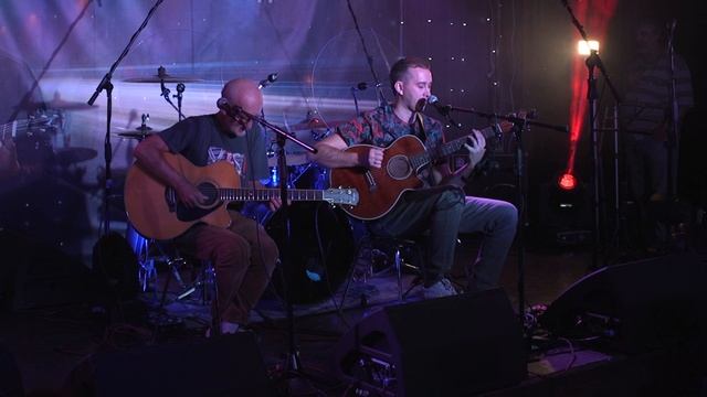 Александр Пронин и Евгений Каргаполов на Серёгиных посиделках в Арт-Пабе 09.10.2024