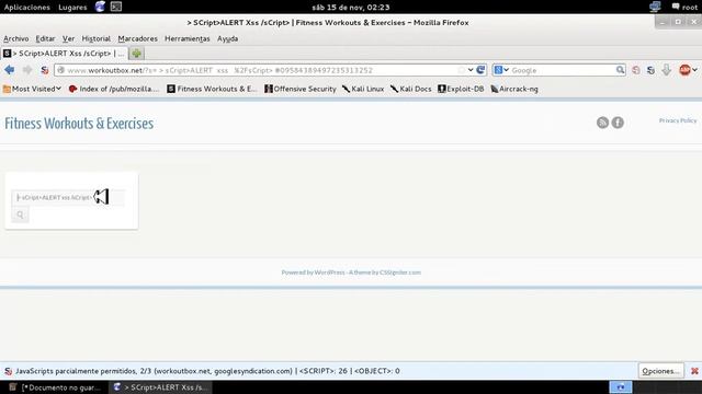 Curso kali linux hacking XSS смотреть онлайн