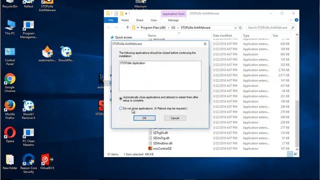 Uninstall STOPzilla AntiMalware 6.5 on Win 10 смотреть онлайн