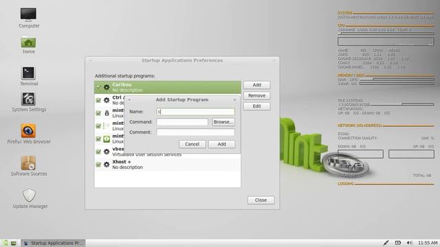 make conky a startup application in linux mint 13 смотреть онлайн