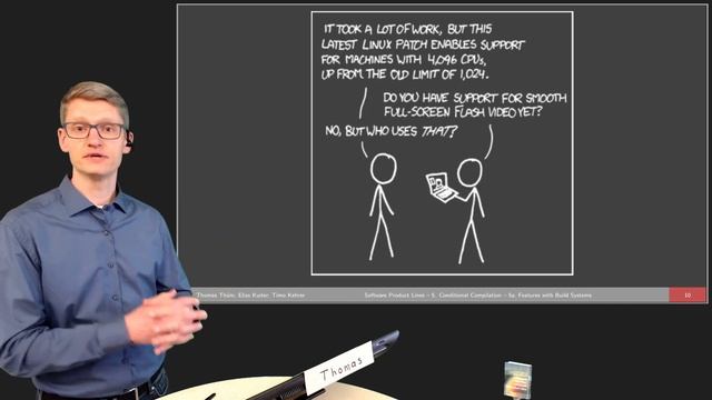 SPL05a Features with Build Systems - Course on Software Product Lines смотреть онлайн