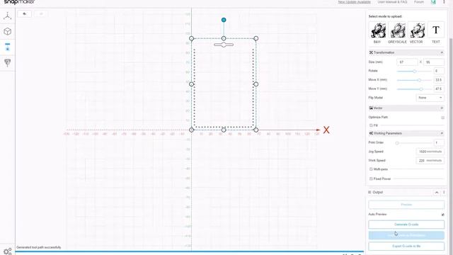 Generate G-code Using Snapmakerjs смотреть онлайн
